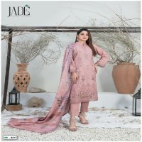 Jade Crimson Vol-4 Exclusive Heavy Lawn Printed Dress Material