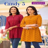 Rangmaya Candy Vol-5 Wholesale Short Tops Collection