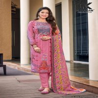 Al Karam Chikankari Vol-5 Wholesale Embroidered Dress Material