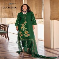 Kilory Zarina Wholesale Pure Lawn Cotton With Fancy Embroidery Work Suits