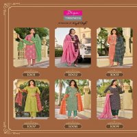 Diya Sangini Vol-1 Wholesale Straight Kurti Pant And Dupatta Catalog