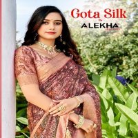 Alekha Gota Silk Wholesale Ethnic Sarees