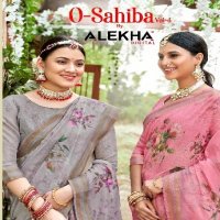 Alekha O-Sahiba Vol-4 Wholesale Ethnic Sarees