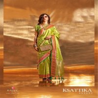 Rajtex Ksattika Wholesale Pure Satin Chaap Handloom Weaving Sarees
