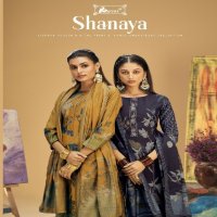 Kesar Shanaya Wholesale Pure Muslin Digital With Embroidery Dress Material