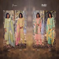 Omtex Pirani Wholesale Lawn Cotton With Hand Work Salwar Suits