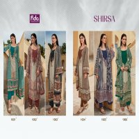 Fida Shirsa Wholesale Digital Blended Cotton Dress Material