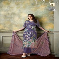 Alok Milah Wholesale Premium Muslin With Elegant Khatli Work Dress Material