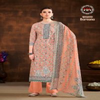 Harshit Barsana Wholesale Pure Cotton Designer With Swaroski Diamond Dress Material