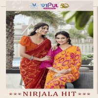 Vipul Nirjala Hit Wholesale Beautiful Georgette Sarees
