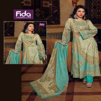 Fida Heritage Wholesale Digital Blended Voil Cotton Dress Material