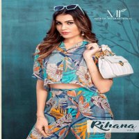 Moksh Rihana Vol-1 Wholesale Viscose Muslin Shrug Style Cord Set