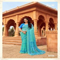 Ruchi Star Chiffon Vol-151 Wholesale Chiffon Fabric Sarees