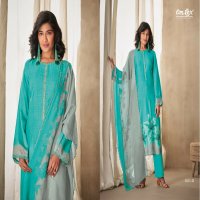 Omtex Mehaanshi Wholesale Daisy Silk With Handwork Salwar Suits