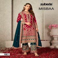 Zubeda Misbaa Wholesale Designer Stitched Free Size Suits
