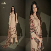 Omtex Pushti Wholesale Muslin Linen With Handwork Salwar Suits
