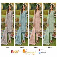 Fepic Crafted Needle CN-919 Wholesale Readymade Indian Pakistani Suits