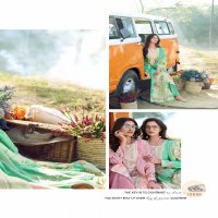 Hermitage The Original Lawn-24 Wholesale Swiss Lawn With Embroidery Dress Material