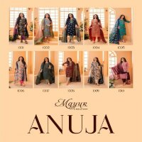 Mayur Anuja Wholesale Tie Pati With Work Dress Material