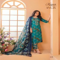 Mayur Anuja Wholesale Tie Pati With Work Dress Material