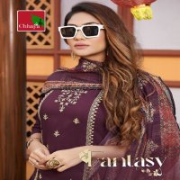 Chhaya Fantasy Wholesale Modal Silk Fabrics 3 Piece Readymade Suits