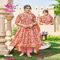 Devi Deepika Vol-1 Aliya Cut Wholesale Readymade Three Piece Suits