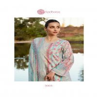 Sadhana Raazia Wholesale Pure Lawn Cotton With Fancy Work Salwar Suits