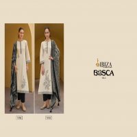 Ibiza Bosca Vol-2 Wholesale Pure Lawn Cotton With Handwork Suits