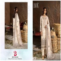 Jade Bin Saeed Vol-5 Wholesale Heavy Cotton Luxury Collection Dress Material