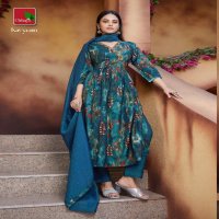 Chhaya Kavya Wholesale Modal Pring Silk Fabrics 3 Piece Suits