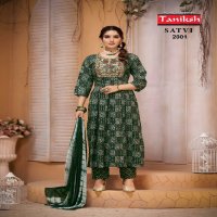 Taniksh Satvi Vol-2 Wholesale Doori Sikvans Work Readymade Suits