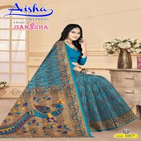 Ganesha Aisha Vol-1 Wholesale Cotton Printed Sarees