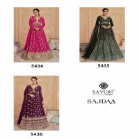Sayuri Sajdaa Wholesale Full Stitched Free Size Designer Salwar Suits