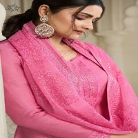 Vinay Kuleesh Pariniti Wholesale Embroidered Platinum Satin With Work Festive Suits