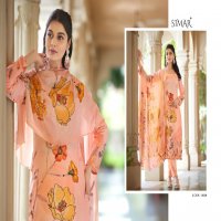 Glossy Simar Arisha Wholesale Pure Lawn Cotton With Handwork Salwar Suits