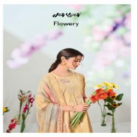 Jay Vijay Flowery Wholesale Pure Cotton With Placement With Embroidery Suits