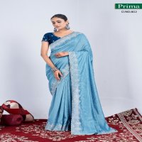 Prima D.no 801 To 804 Wholesale Exclusive Party Wear Sarees Collection