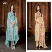 Vishnu Mehar Wholesale Simmer Organza Dress Material