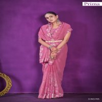 Prima D.no 701 To 705 Wholesale Exclusive Party Wear Sarees Collection