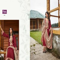 FIda Zehnaseeb Wholesale Digital Cotton Slub Dress Material