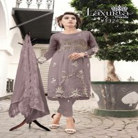 Laxuria D.no 1324 Wholesale Luxury Pret Collection In Tunics And Pant And Dupatta