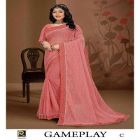 Ronisha Gameplay Vol-2 Zamto Fabrics Indian Sarees