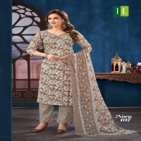 Hirwa Nora Wholesale Cotton Cambric Readymade Salwar Suits