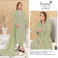 Serine S-271 Wholesale Indian Pakistani Salwar Suits