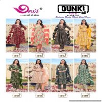Devi Dunki Vol-1 Wholesale Aliya Cut Kurtis With Pants And Dupatta