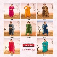 Taniksh Sundari Vol-1 Wholesale Alia Cut Kurtis With Pant And Dupatta