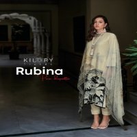 KILORY TRENDS RUBINA CLASSY LOOK PAKISTANI HANDWORK DRESS MATERIAL