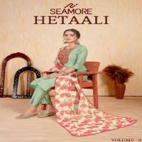 Seamore Hetaali Vol-3 Wholesale Women Kurta Bottom With Dupatta