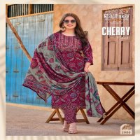 Radhika Cherry Vol-2 Wholesale Kurti Pant With Dupatta Catalog