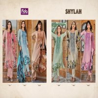 Fida Shylah Wholesale Digital Blended Voil Cotton Dress Material
